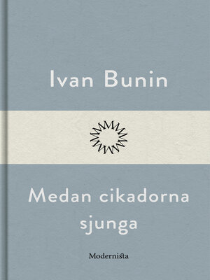 cover image of Medan cikadorna sjunga